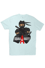 Load image into Gallery viewer, Upperhand "SQUAAAAAD!!!" Tee - Light Blue
