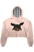 Load image into Gallery viewer, Ara "In Your Face" Crop Hoodie