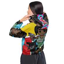 Load image into Gallery viewer, "Pagin'" Cropped Windbreaker