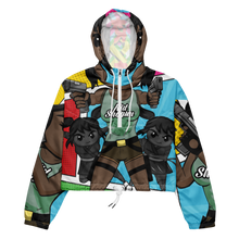 Load image into Gallery viewer, "Pagin'" Cropped Windbreaker