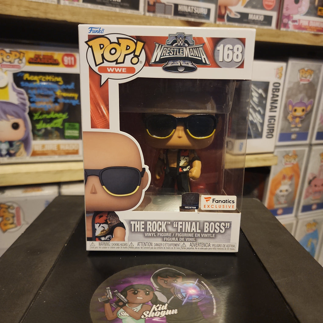 [FUNKO] POP! Wrestlemania XL #168 The Rock 