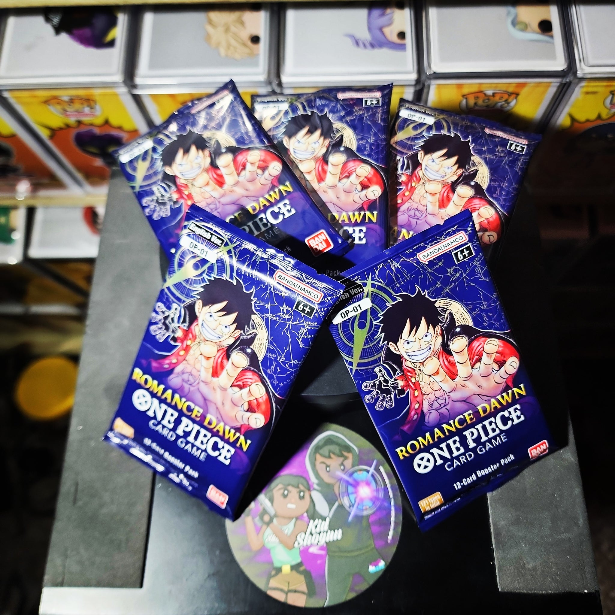 one piece romance dawn booster box near me One Piece Romance Dawn Booster Pack – Kid Shogun Brand