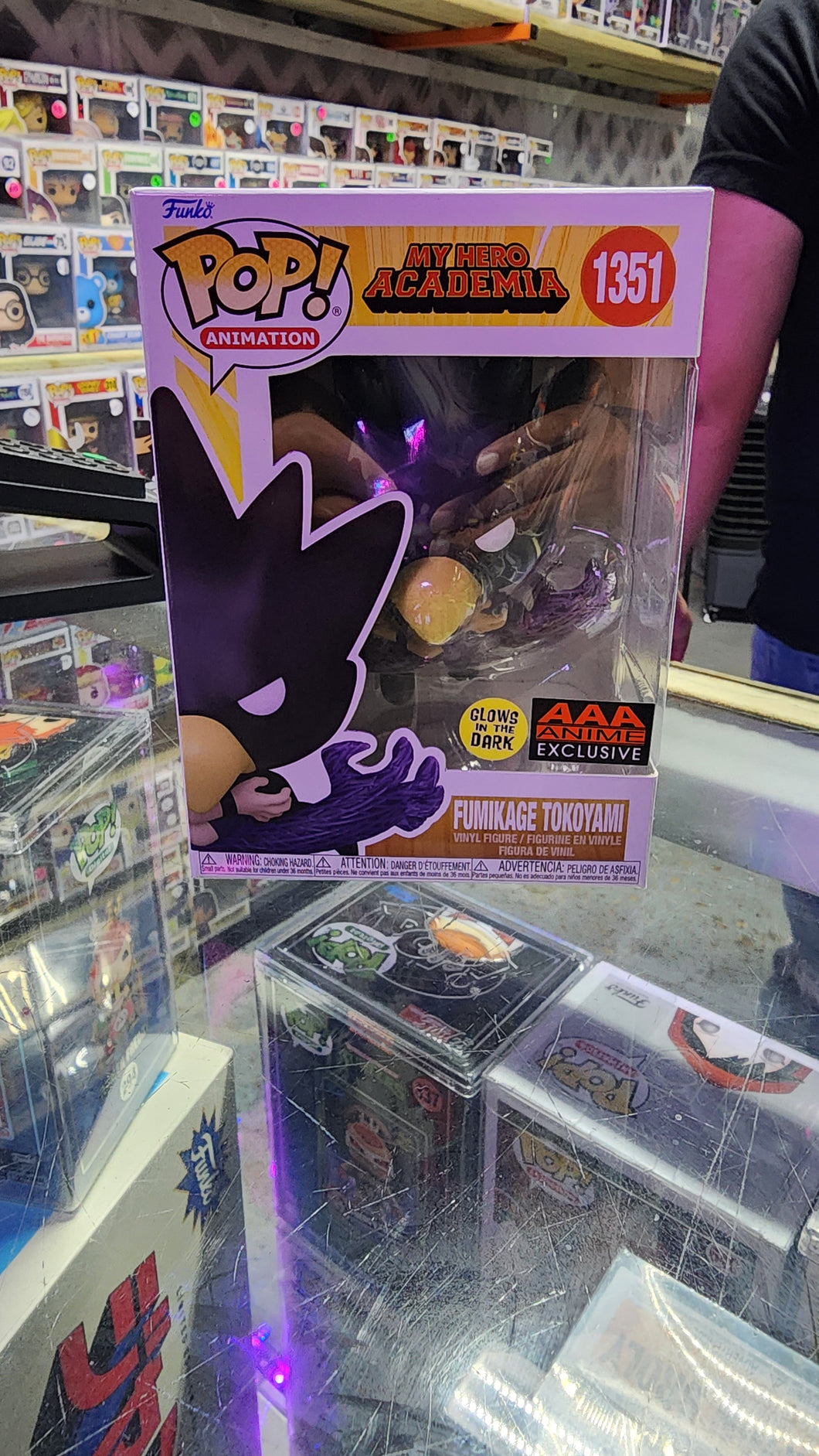[FUNKO] 🔦 My Hero Academia #1351 Fumikage Tokyami [GITD, AAA Exsc