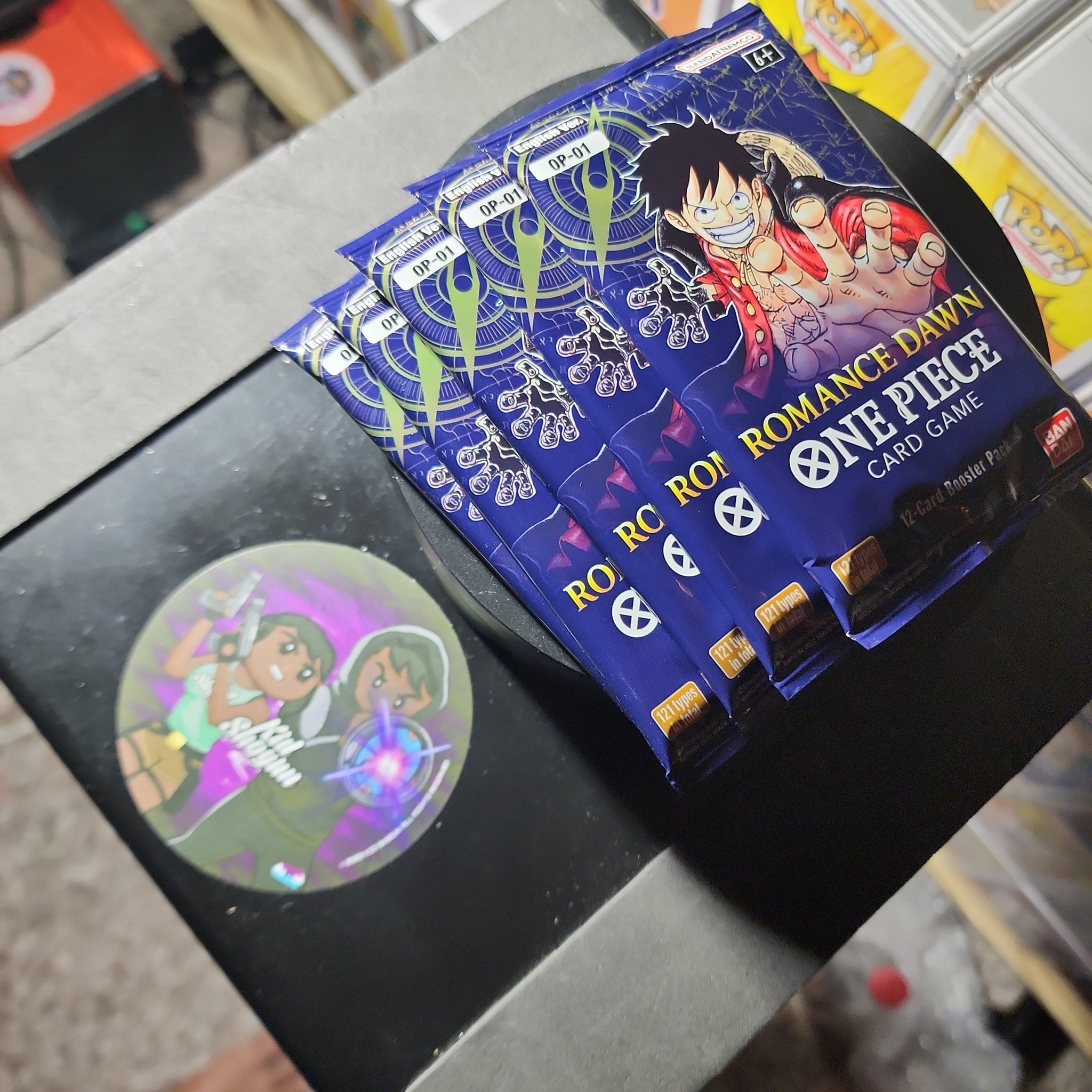 one piece romance dawn booster box near me One Piece Romance Dawn Booster Pack – Kid Shogun Brand