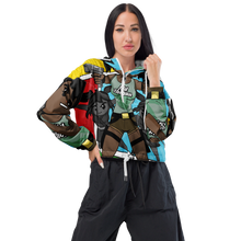 Load image into Gallery viewer, &quot;Pagin&#39;&quot; Cropped Windbreaker
